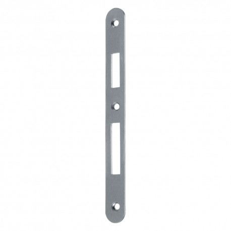 CONTROPIASTRA PER SERRATURA 'PATENT YALE' B.T. nichelata (PZ 1)
