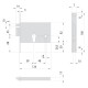 SERRATURA ELETTRICA DA INFILARE PER ALLUMINIO ART. 14011 E58 DX - fr.mm 20/int.mm 48 scrocco (PZ 1)