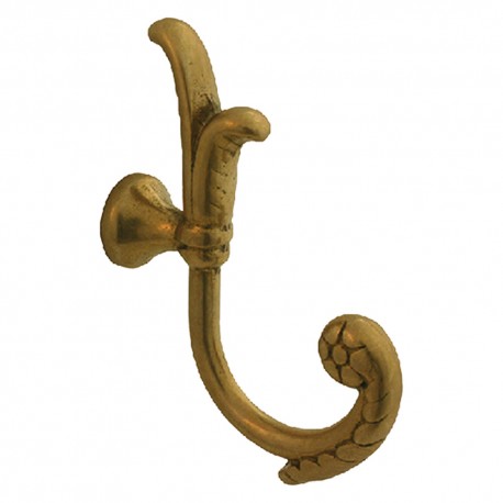 GANCIO PER TENDA 'TULIPANO' mm 90 x 65 - oro (PZ 25)
