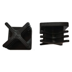 PUNTALE QUADRO ALETTATO mm 40 x 40 (PZ 100)