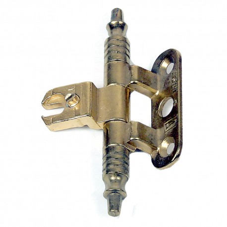 CERNIERA PER MOBILI 'A0113' oro (PZ 2)