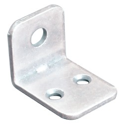 GIUNZIONE AD ANGOLO PER PANNELLI zincata bianca (PZ 100)