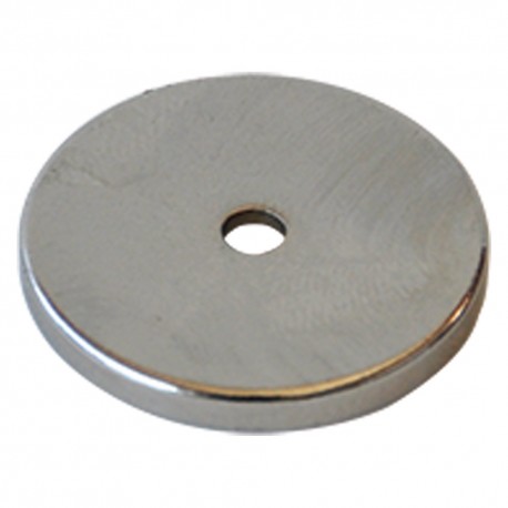 BOTTONE MAGNETICO CON FORO SVASATO Ã˜ mm 20 - forza 10 kg (PZ 10)