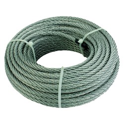 FUNE ACCIAIO INOX '316' mm 2 x rt. 25 mt (RT 1)