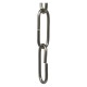 CATENA GENOVESE 'FAI DA TE' n.14 - 2,2 mm scatola - nichelata (CF 1)