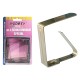 FERMATOVAGLIA A MOLLA mm 60 x 65 inox - blister 4 pz (BL 1)