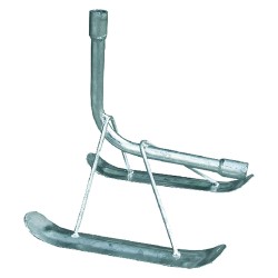 SLITTA IN METALLO 1/2 F (PZ 1)