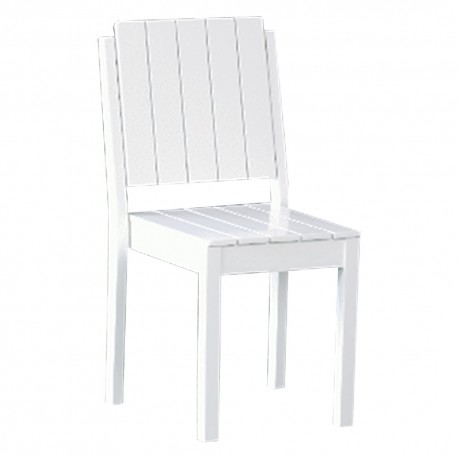 SEDIA IN LEGNO ACACIA cm 46 x 46 x 90 - MODERN (PZ 1)