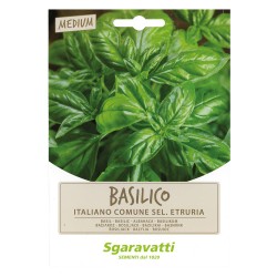 SEMI PER ORTAGGI E VEGETALI basilico italiano comune sel. Etruria (PZ 10)