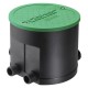 POZZETTO CIRCOLARE CON PROGRAMMATORE 'HYDRO 4 BT' Art. 90840 - Ã˜ 20 / h.15,3 cm (PZ 1)
