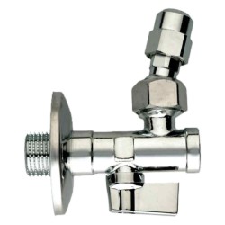 RUBINETTO SOTTOLAVABO A SNODO 1/2' x 1/2' (PZ 5)
