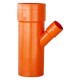 BRAGA RIDOTTA 45Â° IN PVC 45Â° Ã˜ 125 / 50 (PZ 1)
