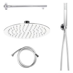 SET DOCCIA 'STARTER' tondo - soffione Ã˜ 20 cm (PZ 1)