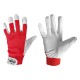 GUANTI PELLE FIORE CAPRINO 'BALL' Tg. 10 (XL) rosso (CP 12)