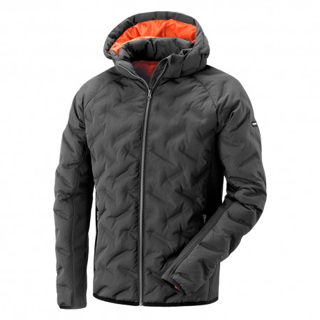 GIACCA IMBOTTITA 'DAKOTA' taglia M - nero/arancio (PZ 1)