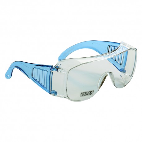 OCCHIALI DA LAVORO 'DOUBLE CLEAR' lente trasparente policarbonato - UV400 (PZ 1)