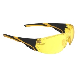 OCCHIALI DA LAVORO 'FLASH HIGH VISIBILITY' lente gialla policarbonato - UV400 (PZ 1)