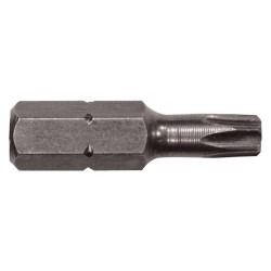 INSERTI PER VITI IMPRONTA TORX TX 25 x 25 mm - cf.10 pz (CF 1)