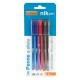PENNA A SFERA c/tappo - 5 pezzi (BL 12)