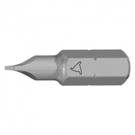 INSERTI PER VITI A TAGLIO 1,2 x 6,5 mm - cf.10 pz (CF 1)