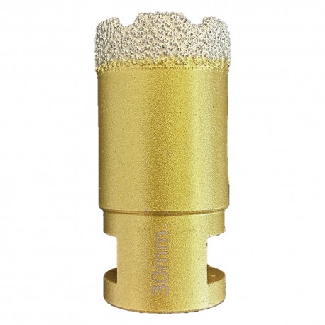 FORETTO DIAMANTATO PER SMERIGLIATRICE 'LINEA INDUSTRIALE' Ã˜ 30 mm. (PZ 1)