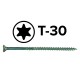 VITE PER LEGNO TSP 'PROFESSIONALE' mm 6 x 200 - Torx T-30 (PZ 100)