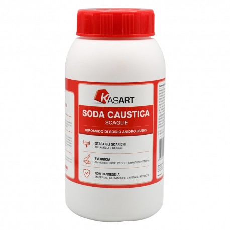 SODA CAUSTICA Kg. 1 - barattolo norma CE (PZ 12)