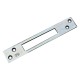 CONTROPIASTRA PER SERRATURE A BAIONETTA tipo 1 asola singola - mm 150 x 25 x 3 (PZ 50)