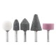 MOLE ABRASIVE AL CORINDONE set 5 pezzi (CF 1)