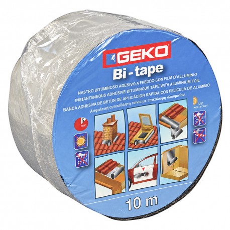 NASTRO ADESIVO BITUMINOSO PER PANNELLI CALORIFERI cm 10 x 10 mt (PZ 1)