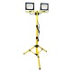 PROIETTORE LED CON TREPPIEDI 2 x 50 W - 10800 lumen (PZ 1)