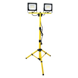 PROIETTORE LED CON TREPPIEDI 2 x 50 W - 10800 lumen (PZ 1)