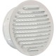 GRIGLIA ALLUMINIO BIANCO D.100 MM C/RETE