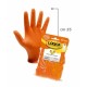 GUANTI SUPREM10 NITRILE ARANCIO CF.10 PZ TG.XL